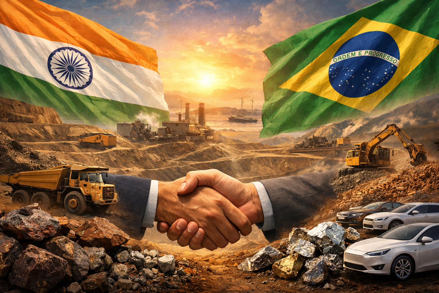 India and Brazil Mining pact