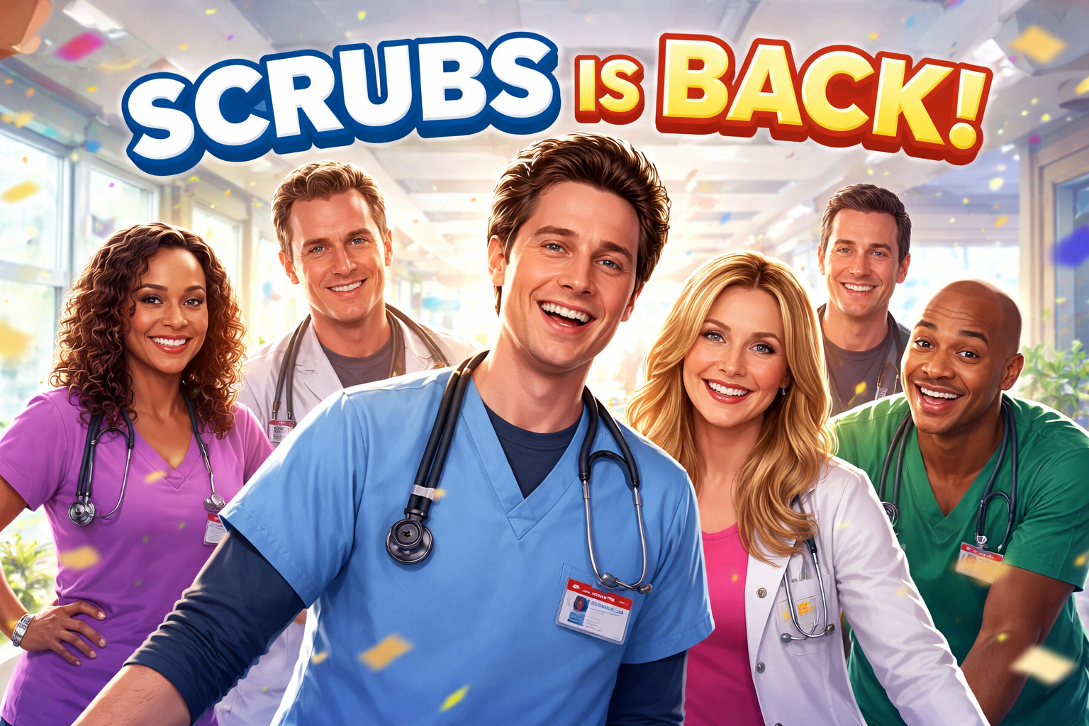 Scrubs is back